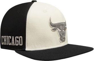 Pro Standard Mens Pro Standard Cream Chicago Bulls French Terry Snapback Hat at Nordstrom
