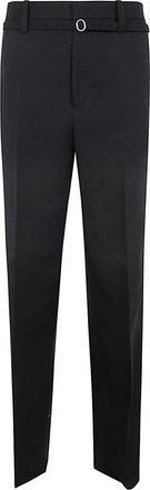 Jil Sander Relaxed Fit Trouser - Heren - Nette broeken - Zwart - L - Broeken