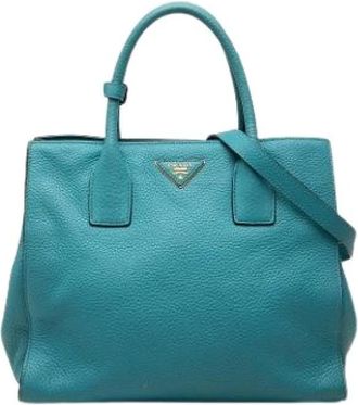Prada Borsa a mano Pre-owned - - Pre-owned - Donna - Blu - ONE SIZE