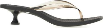 Tory Burch Schoenen met hak - Dames - Muiltjes - Zwart - 40 EU - Schoenen