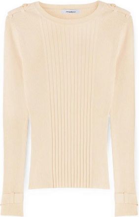 Motivi Donna, Maglie, Beige, L, new