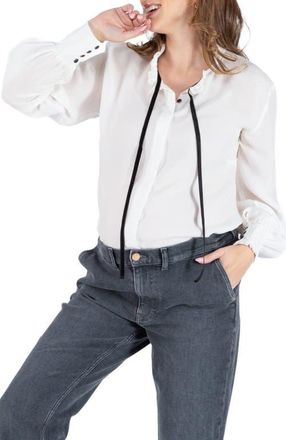 Cache Coeur Scarlett pregnancy and nursing blouse in Natural at Nordstrom, Size Xx-Large