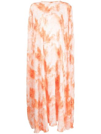 Bambah Tuniek met ronde hals - Oranje
