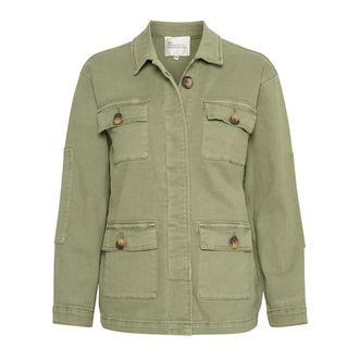 MY ESSENTIAL WARDROBE Army Jacket Utility Look Dusty Olive - female - My Essential Wardrobe - Light Jackets - Green - 3XL - Jackets
