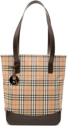 Burberry Pre-owned Tote Bags, female, Beige, Size: ONE SIZE Pre-owned Canvas Tote