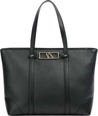 A|X Armani Exchange Shopping Bag - Dames - Shoppers - Zwart - ONE Size - Polyester - Tassen