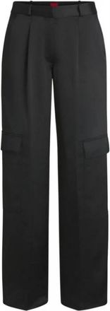 HUGO BOSS Broeken - Heren - Straight fit broeken - Zwart - 2XS - Broeken