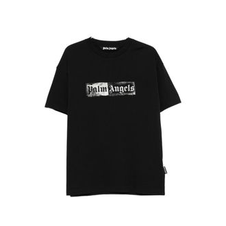 Palm Angels Stamp Logo Short-sleeve T-shirt