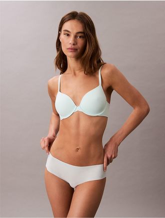 Calvin Klein Womens Perfectly Fit Modern T-Shirt Bra - Green - 34A