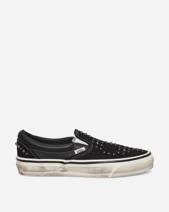 Vans Premium Classic Slip-On Pearlized Sneakers Black