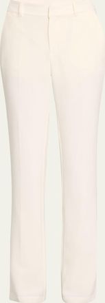 Cinq &agrave; Sept Kerry Slim Straight-Leg Crepe Pants