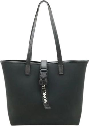 Moncler Pre-owned Trick Polyester 2way tas - Dames - Vintage Shopper - Zwart - ONE Size - Polyester - Vintage
