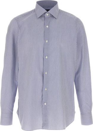 Finamore Heren, Overhemden, Veelkleurig, Maat: M Katoen