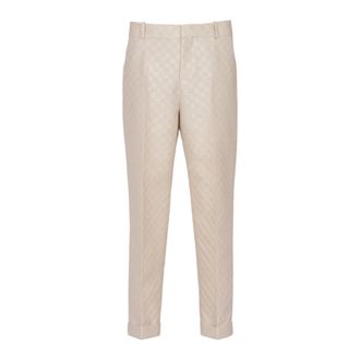 Balmain Hombre, Pantalones, Beige, Talla: S