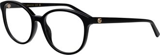 Gucci GG1996O Recycled Acetate Eyeglasses - Black