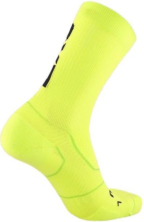 2XU Vectr Light Cushion Crew Socks in Volt/black at Nordstrom, Size Medium