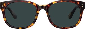 Linda Farrow CEDRIC LFL1275A Asian Fit C10 Mens Sunglasses Tortoiseshell Size 54