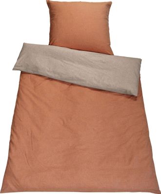 Setex Wendebettwäsche »Chambray« 3 Stk. tlg. mit Wendefunktion