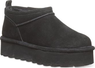 Bearpaw Retro Super Shorty Water Repellent Platform Boot in Black Ii at Nordstrom Rack, Size 10