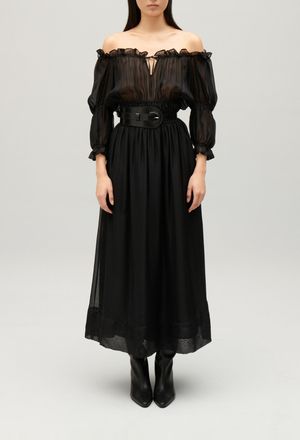 Claudie Pierlot Robe longue noire