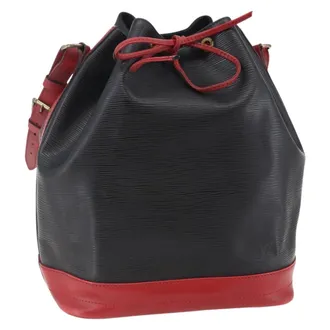 Louis Vuitton Bicolor Noe Epi Leather Black Leather Bag (Pre-Owned)