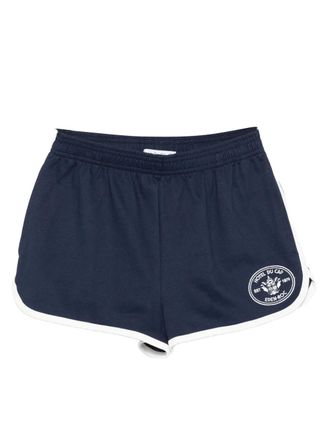 Sporty & Rich contrast-trim shorts - Blue