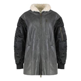 Isabel Marant Winter Jackets, female, Gray, XS, Evina Jacket