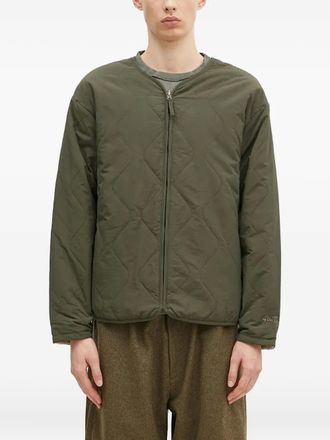 Stan Ray quilted zip-up jacket - men - Polyester/Nylon/Nylon - M - Green