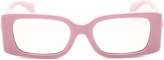 Versace VE3362U5485 Rectangle Full Rim Eyeglasses - Pink