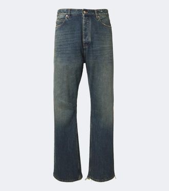 Balenciaga Faded wide-leg jeans