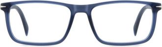 David Beckham Db 1019 Rectangular Eyeglasses in Deep Blue