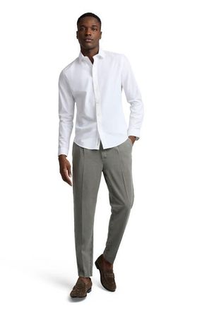 Onia Poplin Button Down Long Sleeve Shirt in White at Nordstrom, Size X-Large L