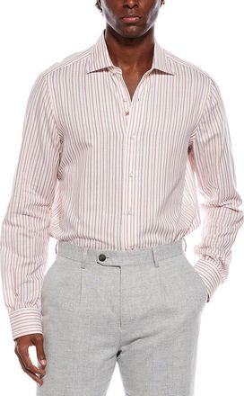 Isaia Silk-Blend Shirt