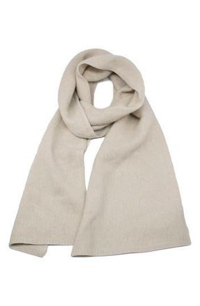 Portolano Solid Cashmere Scarf in Yogi Ivory at Nordstrom Rack