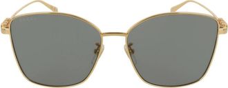Gucci Grey Butterfly Ladies Sunglasses GG1805SA 001 60