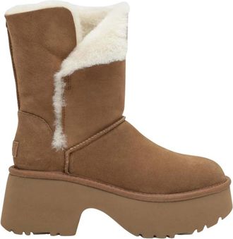 UGG Esmee Mid Boot - Dames - Winterlaarzen - Bruin - 41 EU - Katoen - Schoenen