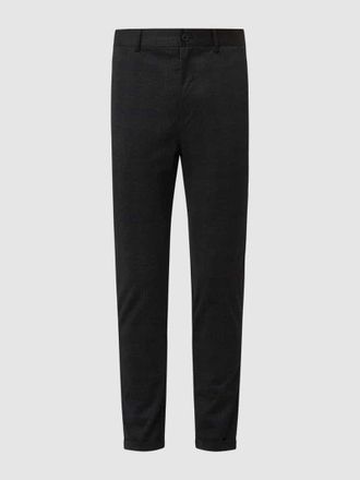 Lindbergh Lindbergh Slim Fit Chino mit Stretch-Anteil in Black, Größe XXL
