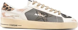 Golden Goose Stardan Sneakers - Heren - Sneakers - Veelkleurig - 45 EU - Katoen - Schoenen