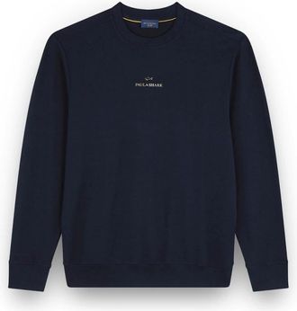 Paul & Shark X-Soft Logo Sweatshirt - Heren - Sweatshirts - Blauw - 2XL - Katoen - Hoodies & sweatvesten