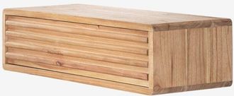 Sklum Recibidor Flotante En Madera Deleyna Sklum