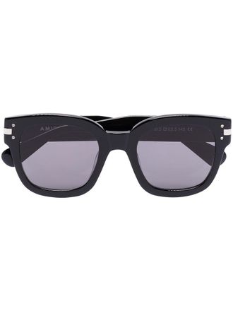 Amiri square-frame sunglasses - men - Acetate - One Size - Black