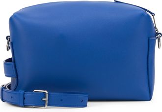 Celine Mens Shoulder Bag Take Away Blue Leather Calf Skin