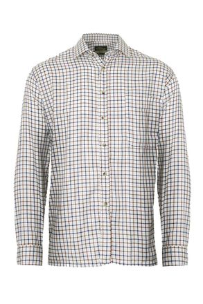 Champion Mens Country Salisbury Casual Long Sleeve Shirt - Brown - 3XL