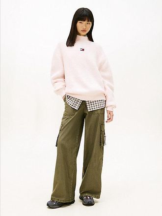 Tommy Hilfiger Pantal&oacute;n cargo de pernera ancha