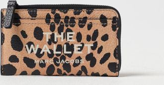 Marc Jacobs Portacarte The Wallet in pelle animalier Marc Jacobs