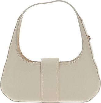 Roger Vivier Belle Vivier Hobo Mini - Dames - Schoudertassen - Beige - ONE Size - Leer - Tassen