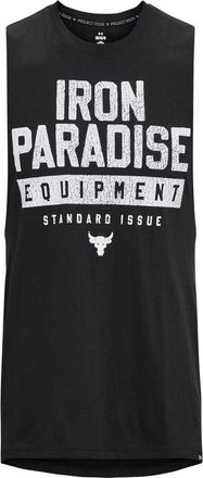 Under Armour Project Rock Iron Paradise Tank Black 1377290-001