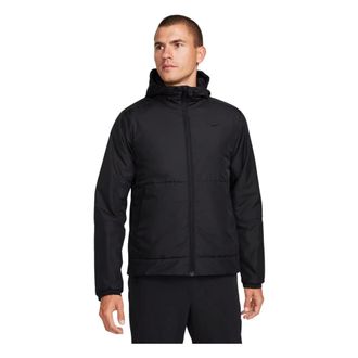 Nike Unlimited Mens Therma-FIT Versatile Jacket with Water Repellent Shell - Heren - Sport - Zwart - Maat: S Nylon