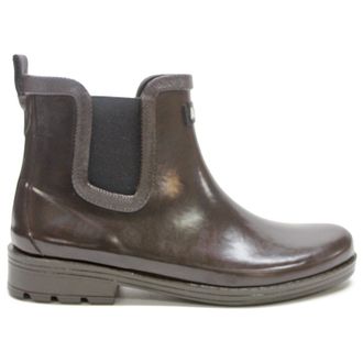 Aigle Carville 2 Rubber Womens Ankle Boots - Cacao - Size:UK 3.5