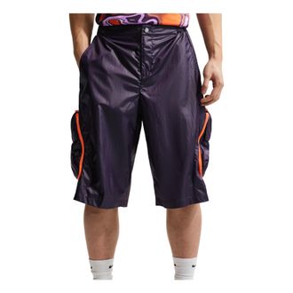 Nike Project F.R.O.G. Woven Pod Cargo Shorts Purple Dynasty Tangerine Tint IF1292-525